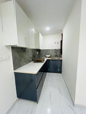 Kitchen in 2 BHK Builder Floor at Chattarpur – for Rent