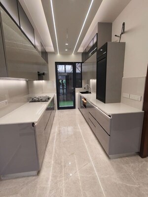 Kitchen in 3 BHK Builder Floor at Sector 57 – for Sale