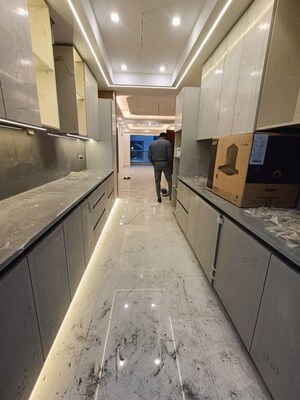 Kitchen in 3 BHK Builder Floor at Sector 51 – for Sale