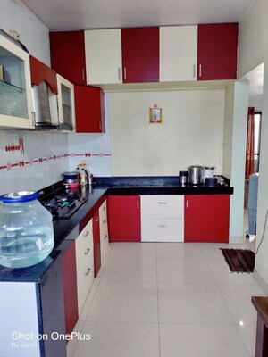 Kitchen in 2 BHK Apartment at Magarpatta Trillium, Hadapsar – for Rent