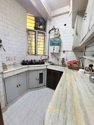 Kitchen in 2.5 BHK Apartment at Vikas Puri – for Rent