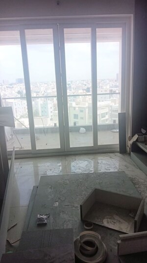 Kitchen in 3 BHK Apartment at Praneeth KKRs Pranav Jaitra, Hydernagar – for Rent