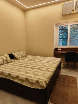 Bedroom in 2 BHK Builder Floor at Safdarjung Enclave – for Rent