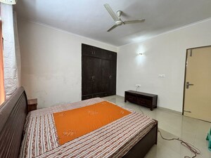 Bedroom in 4 BHK Builder Floor at Sushant Lok Iii – for Rent