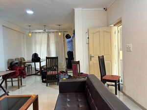 Living Room in 4 BHK Builder Floor at Sushant Lok Iii – for Rent
