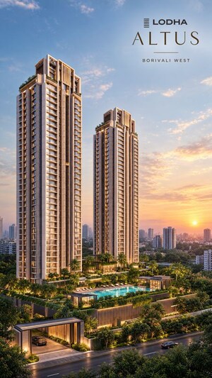 3 BHK Apartment For Sale in Lodha Altus, Borivali West