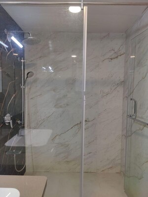Bathroom in 3 BHK Apartment at Prestige Lakeside Habitat, Varthur – for Rent