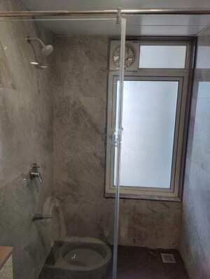 Bathroom in 3 BHK Apartment at Prestige Lakeside Habitat, Varthur – for Rent