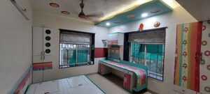 Bedroom in 3 BHK Apartment at Rohan Nilay, Aundh – for Rent