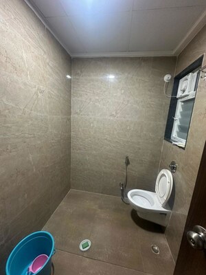 Bathroom in 3 BHK Apartment at Anshul Casa, Wakad – for Rent