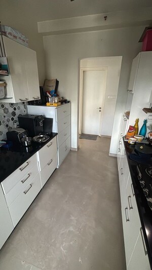 Kitchen in 2 BHK Apartment at LnT The Villas At Seawoods Residences, Seawoods – for Rent
