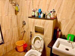 Bathroom in 1 BHK Apartment at Lodha Amara, Kolshet Road – for Sale