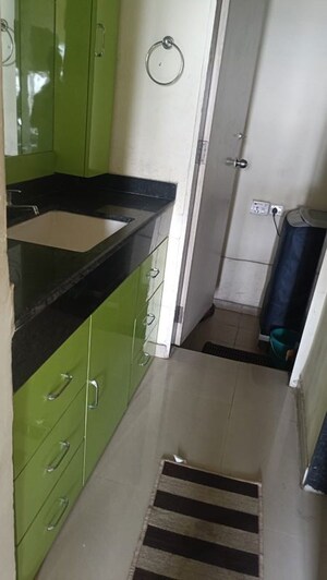Kitchen in 2 BHK Apartment at Indiabulls Greens, New Panvel – for Rent