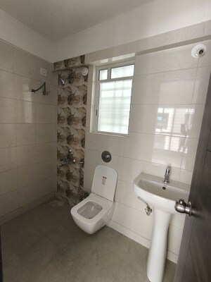 Bathroom in 2 BHK Apartment at Prakriti Surbhi Samrudhi, Dhanori – for Rent