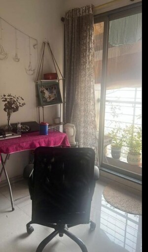 Kitchen in 1 BHK Apartment at Runwal Eirene, Balkum Pada – for Rent