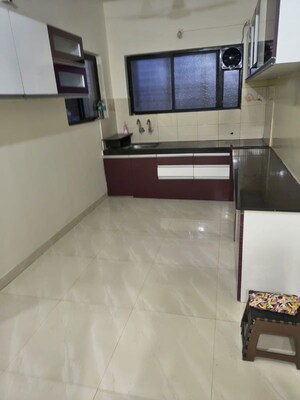 Kitchen in 3 BHK Apartment at Kasturba Housing Society, Vishrantwadi – for Rent
