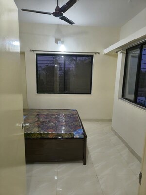 Bedroom in 3 BHK Apartment at Kasturba Housing Society, Vishrantwadi – for Rent