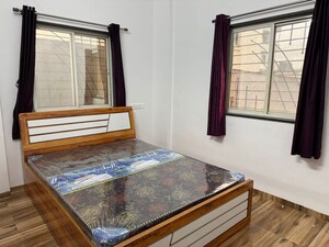 Bedroom in 3 BHK Apartment at Kasturba Housing Society, Vishrantwadi – for Rent