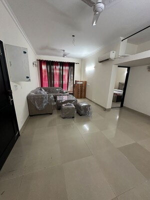 Living Room in 3 BHK Builder Floor at Ansal Esencia-Mulberry Homes, Sector 67 – for Rent