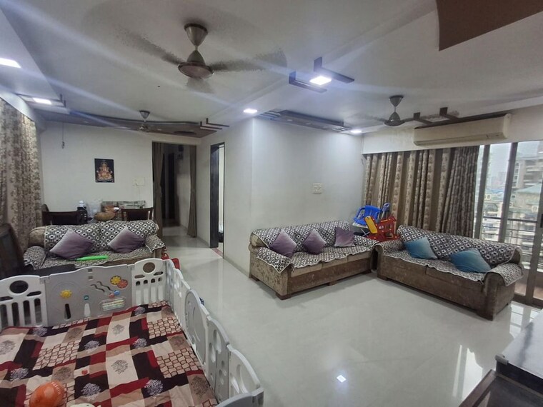 Living Room, adhiraj-cypress 2.5 Bedroom 1000 Sq.Ft. Apartment In Kharghar Navi Mumbai 10698676
