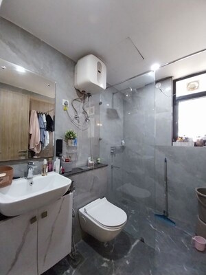 Bathroom in 2 BHK Builder Floor at Sector 23a – for Rent