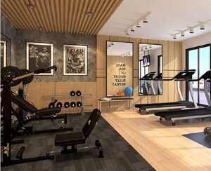 Gym in 3 BHK Apartment at Pranav Pearl Palace, Santacruz West – for Sale