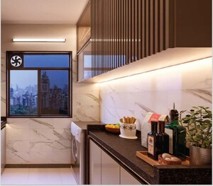 Kitchen in 2 BHK Apartment at Santacruz West – for Sale