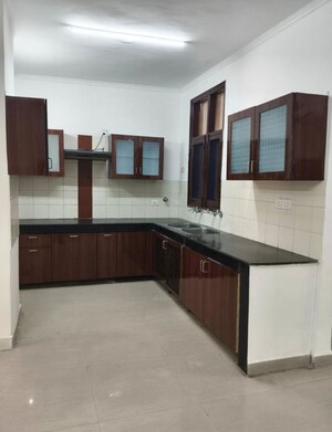 Kitchen in 3 BHK Apartment at Jaipurias Sunrise Greens Zirakpur, Vip Road – for Rent