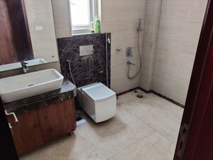 Bathroom in 3 BHK Builder Floor at Adani Samsara, Sector 60 – for Rent