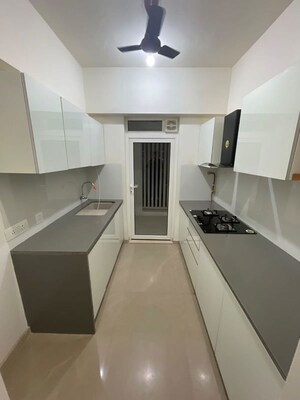 Kitchen in 1 BHK Apartment at Godrej The Trees, Vikhroli East – for Rent