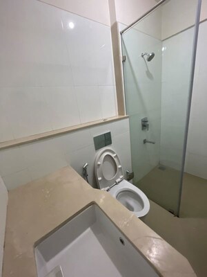 Bathroom in 1 BHK Apartment at Godrej The Trees, Vikhroli East – for Rent
