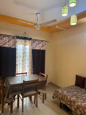 Living Room in 2 BHK Apartment at Soham Tropical Lagoon, Ghodbunder Road – for Rent