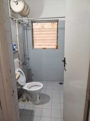 Bathroom in 2 BHK Apartment at Blue Bells CHS, Koregaon Park – for Rent