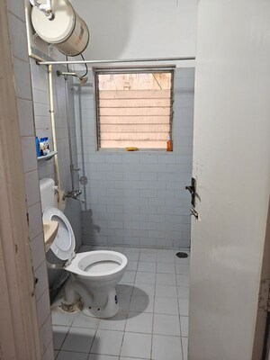 Bathroom in 2 BHK Apartment at Blue Bells CHS, Koregaon Park – for Rent