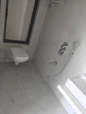 Bathroom in 2 BHK Apartment at Group Satellite Elegance, Goregaon East – for Rent