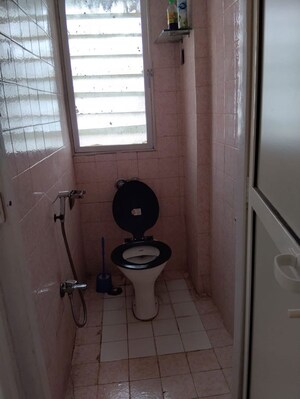 Bathroom in 1 BHK Apartment at Galactica Apartment, Andheri West – for Rent
