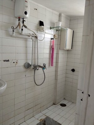 Bathroom in 1 BHK Apartment at Galactica Apartment, Andheri West – for Rent