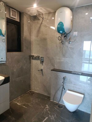 Bathroom in 1 BHK Builder Floor at Sector 22 – for Rent
