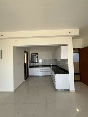 Kitchen in 3 BHK Apartment at Amanora Elivate Tower, Hadapsar – for Rent