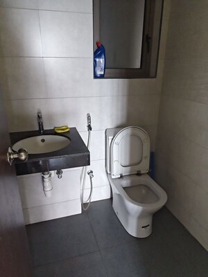 Bathroom in 2 BHK Apartment at Kalpataru Paramount A, Thane West – for Rent