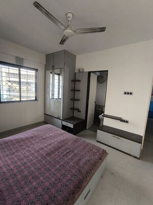 Bedroom in 3 BHK Apartment at Shreyas Palladium Grand, Dhanori – for Rent