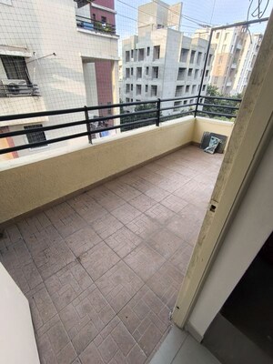 Balcony in 3 BHK Apartment at Shreyas Palladium Grand, Dhanori – for Rent