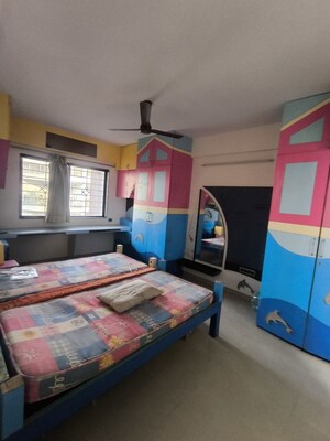 Bedroom in 3 BHK Apartment at Shreyas Palladium Grand, Dhanori – for Rent