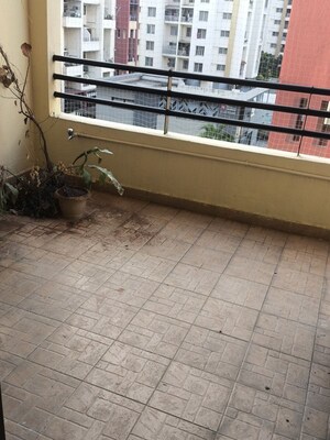 Balcony in 3 BHK Apartment at Shreyas Palladium Grand, Dhanori – for Rent
