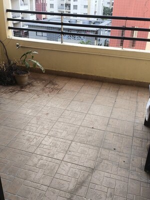 Balcony in 3 BHK Apartment at Shreyas Palladium Grand, Dhanori – for Rent