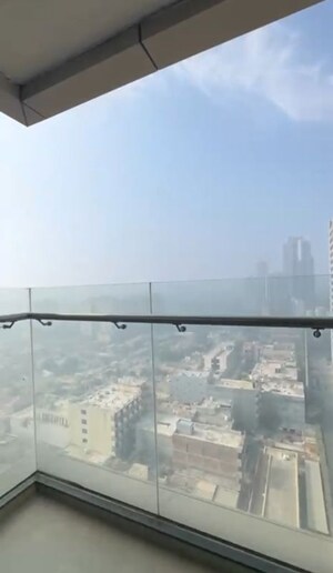Balcony in Studio Apartment at M3M My Den, Sector 67 – for Rent