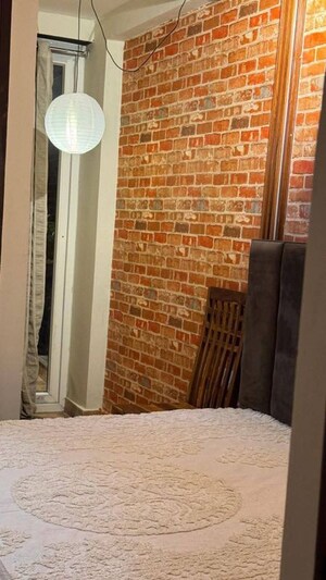 Staircase in 1 BHK Apartment at Freedom Fighters Enclave – for Rent