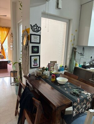 Dining area in 3 BHK Apartment at BPTP Astaire Gardens, Sector 70a – for Rent