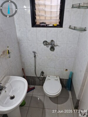 Bathroom in 2 BHK Apartment at Vrindavan CHS Malad, Malad East – for Rent