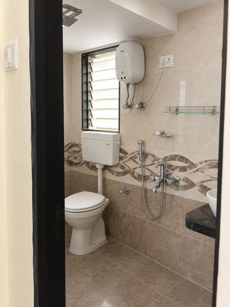 Bathroom, sumit-greendale 1 Bedroom 630 Sq.Ft. Apartment In Virar West Palghar 10699067